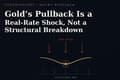 Gold’s Pullback Is a Real-Rate Shock, Not a Structural Breakdown