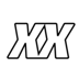 XX XX logo