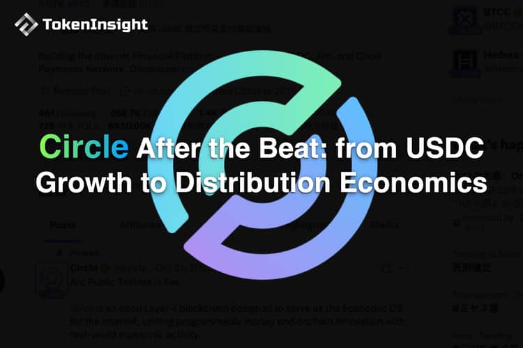 Circle After the Beat: from USDC Growth to Distribution Economics